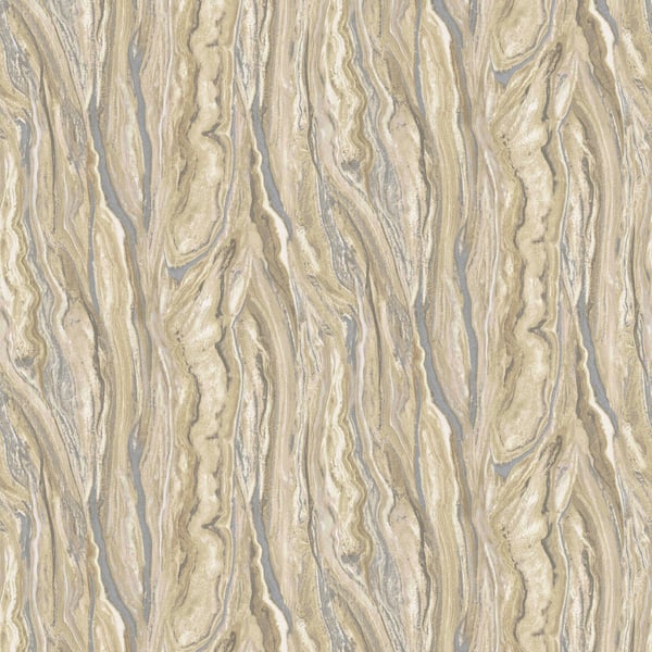 Galerie Wallpaper Product code: 10149-02 - ELLE Decoration Wallpaper Collection - Gold Silver Cream Colours -  