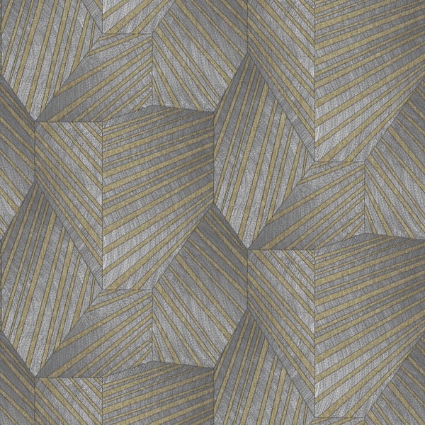 Galerie Wallpaper Product code: 10152-10 - ELLE Decoration Wallpaper Collection - Grey Gold Colours -  