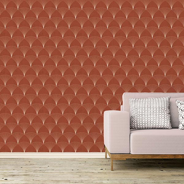 Galerie Wallpaper Product code: 12002R - Design Wallpaper Collection - Terracotta Colours -  