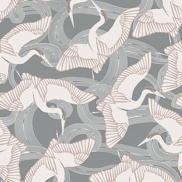 Galerie Wallpaper Product code: 12621 - Ted Baker Fantasia Wallpaper Collection - Grey Brown Cream Colours -  