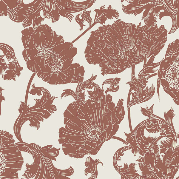 Galerie Wallpaper Product code: 14024 - Ekbacka Wallpaper Collection - Red White Colours -  