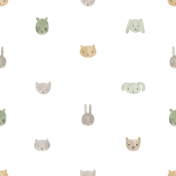 Galerie Wallpaper Product code: 14812 - Little Explorers 2 Wallpaper Collection - Green Colours -  