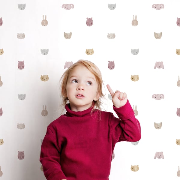 Galerie Wallpaper Product code: 14814_2 - Little Explorers 2 Wallpaper Collection - Pink Colours -  