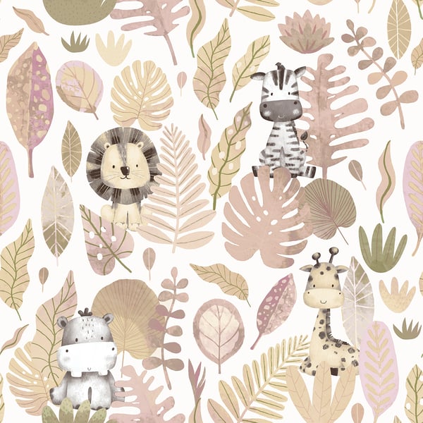 Galerie Wallpaper Product code: 14838 - Little Explorers 2 Wallpaper Collection - Pink Colours -  
