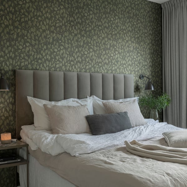 Galerie Wallpaper Product code: 20108_3 - Ester Wallpaper Collection - Dark green Colours -  