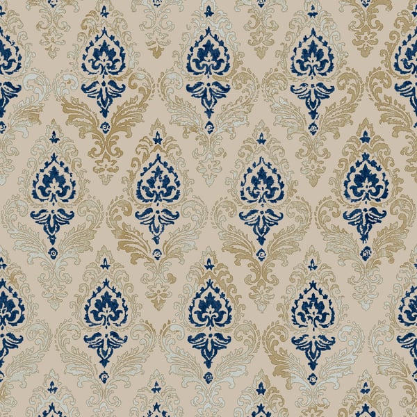 Galerie Wallpaper Product code: 23639 - Italian Classics 4 Wallpaper Collection - Blue Gold Colours -  