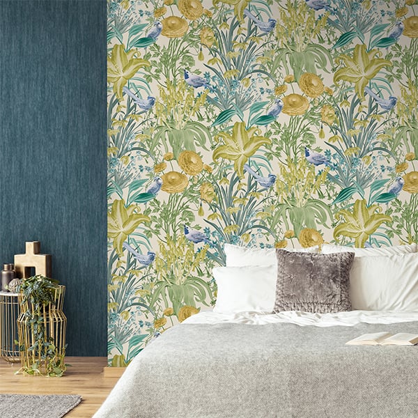 Galerie Wallpaper Product code: 26727R - Tropical Wallpaper Collection - Pineapple Colours -  