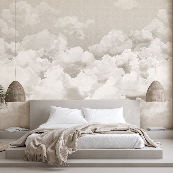 Galerie Wallpaper Product code: 26783R - Crafted Wallpaper Collection - Beige White Taupe Colours -  