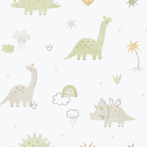 Galerie Wallpaper Product code: 283-3 - Bambino Wallpaper Collection - Green Colours -  