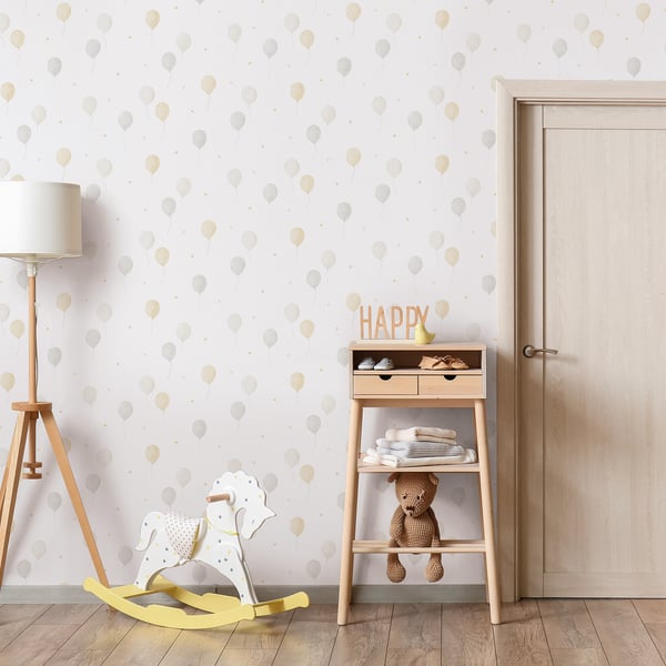 Galerie Wallpaper Product code: 287-3_2 - Bambino Wallpaper Collection - Beige/Grey Colours -  