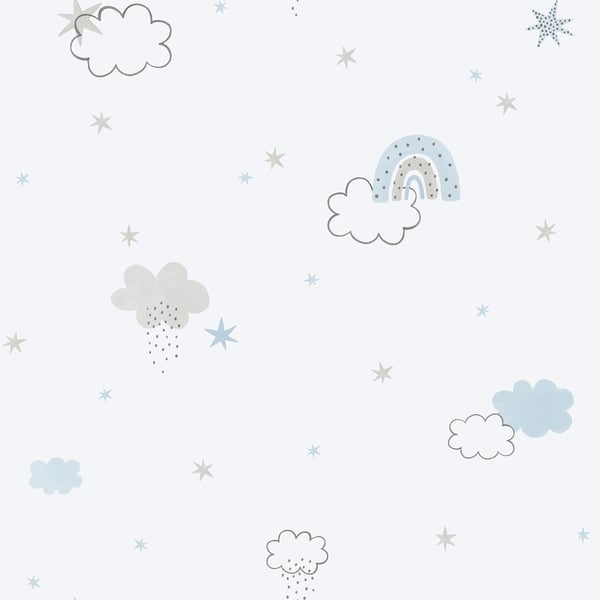 Galerie Wallpaper Product code: 288-2 - Bambino Wallpaper Collection - Blue Colours -  