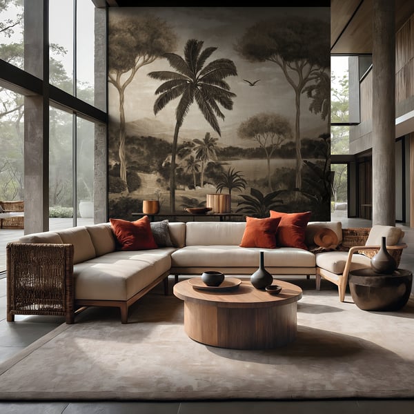 Galerie Wallpaper Product code: 30192_2 - Bombay Design Wallpaper Collection - White, Grey Colours -  