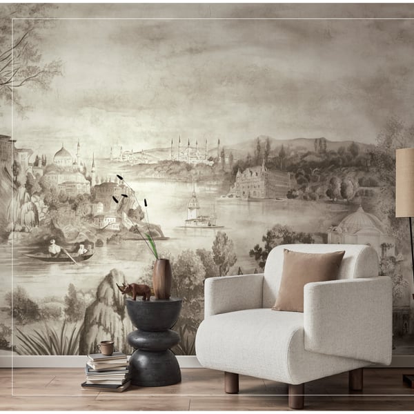 Galerie Wallpaper Product code: 30199_2 - Bombay Design Wallpaper Collection - Beige, Grey Colours -  