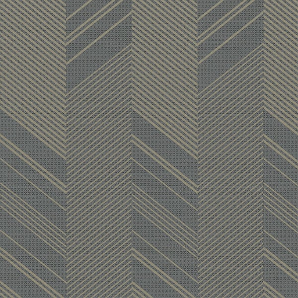 Galerie Wallpaper Product code: 30801 - Montego Wallpaper Collection - Dark Grey Gold Colours -  