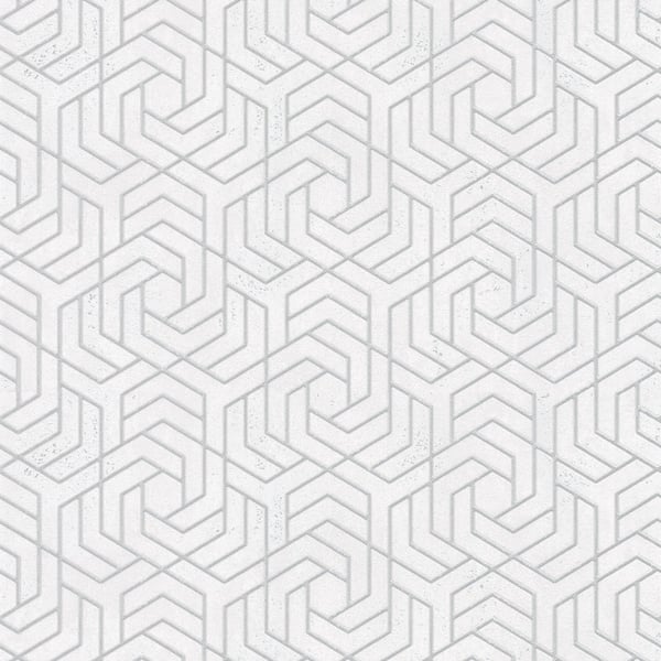 Galerie Wallpaper Product code: 32607 - The New Design Book Wallpaper Collection - Silver White Colours -  