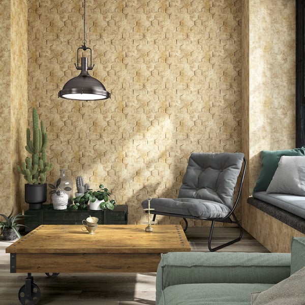 Galerie Wallpaper Product code: 34163R - Loft 2 Wallpaper Collection - Brown Colours -  