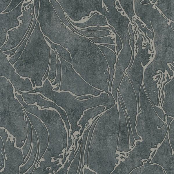 Galerie Wallpaper Product code: 34257 - The New Design Book Wallpaper Collection - Black  Silver Colours -  