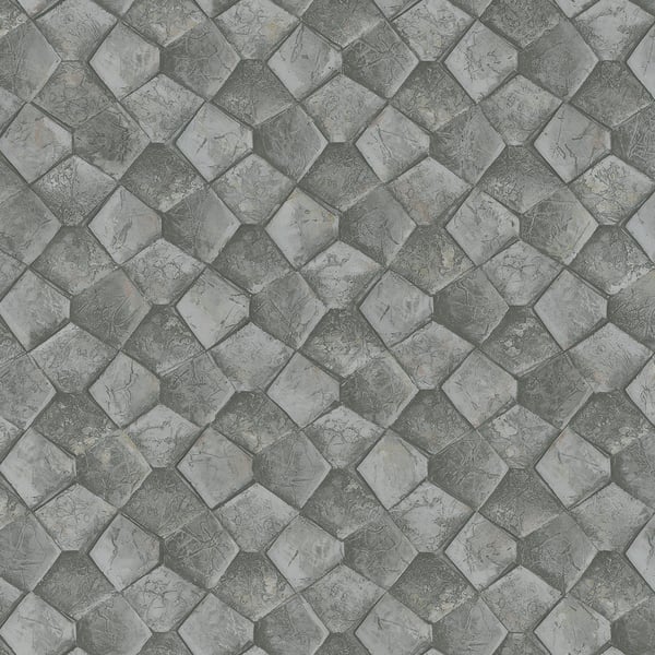 Galerie Wallpaper Product code: 34908 - Eclectic Wallpaper Collection - Grey/Silver Colours -  