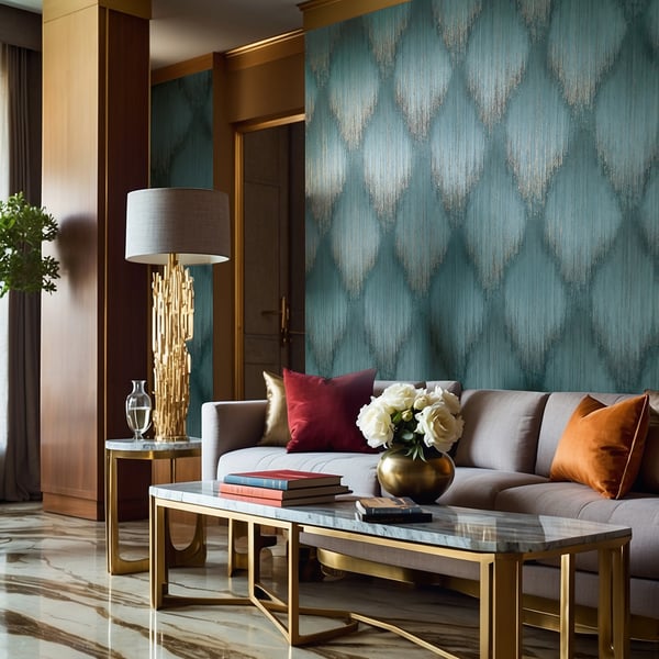 Galerie Wallpaper Product code: 35806_2 - Fashion Icon Wallpaper Collection - Green Colours -  