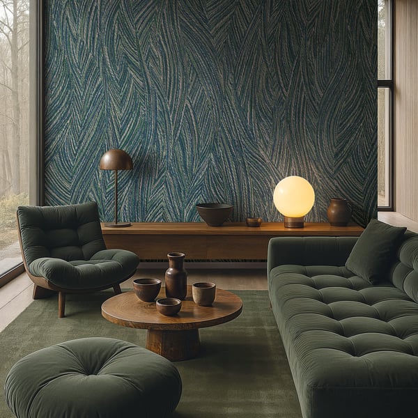 Galerie Wallpaper Product code: 36654_2 - Craft Wallpaper Collection - Blue Colours -  