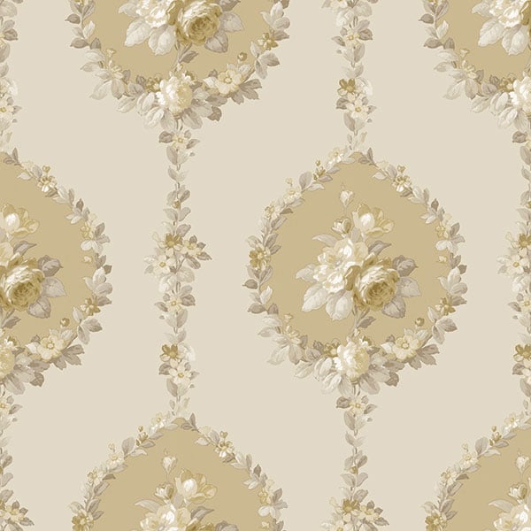 Galerie Wallpaper Product code: 3902 - Italian Damasks 3 Wallpaper Collection - Gold Beige Colours -  