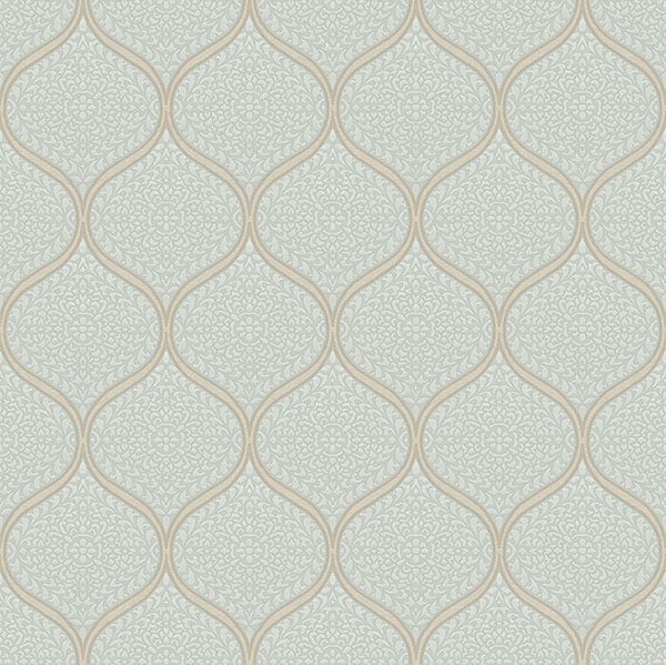Galerie Wallpaper Product code: 3955 - Italian Damasks 3 Wallpaper Collection - Blue Gold Colours -  