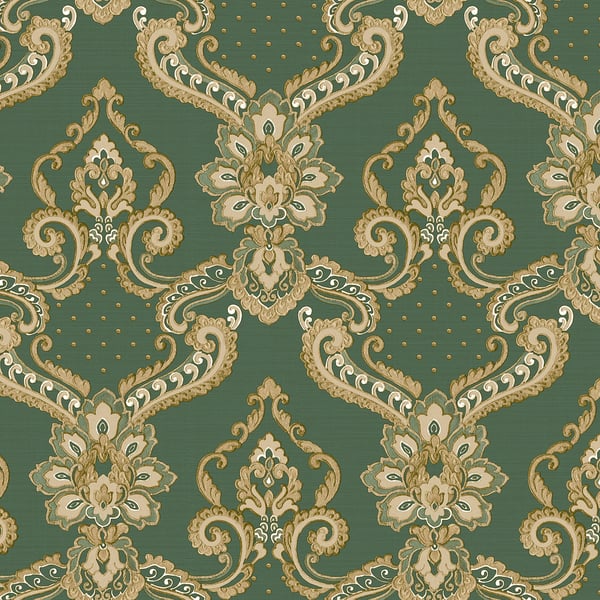 Galerie Wallpaper Product code: 42505 - Opulence Wallpaper Collection - Green Colours -  