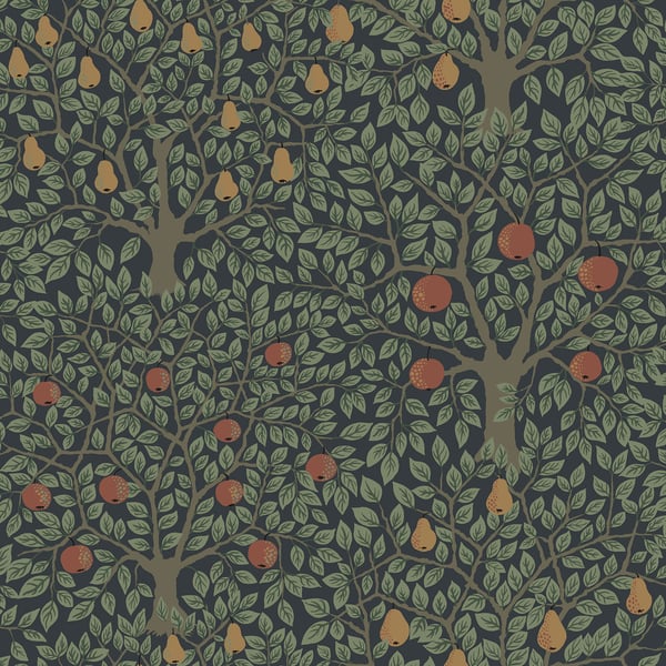 Galerie Wallpaper Product code: 44110 - Apelviken 2 Wallpaper Collection - Black Green Colours -  