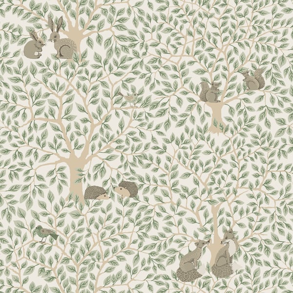 Galerie Wallpaper Product code: 44111 - Apelviken 2 Wallpaper Collection - White Green Colours -  