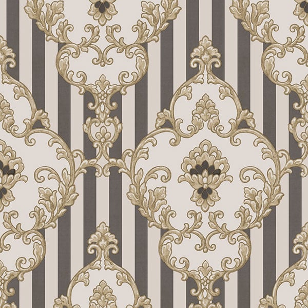 Galerie Wallpaper Product code: 4603 - Italian Glamour Wallpaper Collection - Black Beige Colours -  