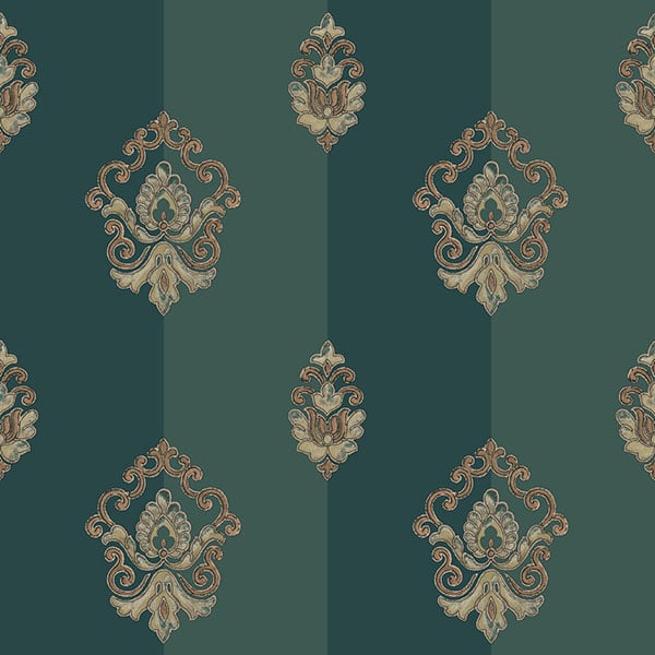 Galerie Wallpaper Product code: 4625 - Italian Glamour Wallpaper Collection - Green Colours -  