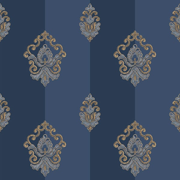 Galerie Wallpaper Product code: 4627 - Italian Glamour Wallpaper Collection - Blue Colours -  