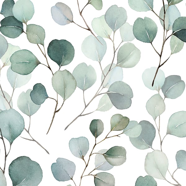 Galerie Wallpaper Product code: 47420 - Flora Wallpaper Collection - White, Green Colours -  