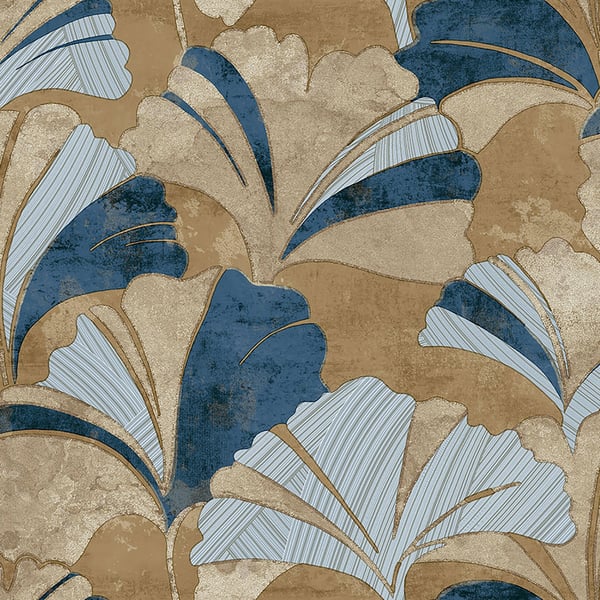 Galerie Wallpaper Product code: 49326 - Stratum Wallpaper Collection - light blue blue gold Colours -  