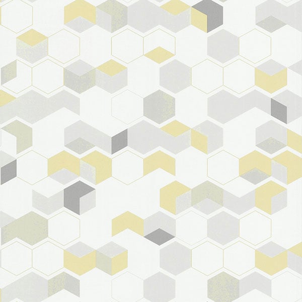 Galerie Wallpaper Product code: 51183902 - Skandinavia 2 Wallpaper Collection - Yellow Grey Colours -  