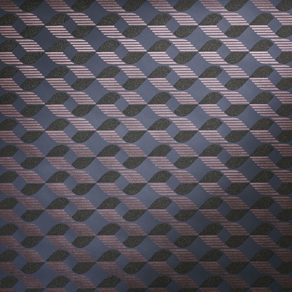 Galerie Wallpaper Product code: 51211 - Universe Wallpaper Collection - Blue Black Bronze Colours -  