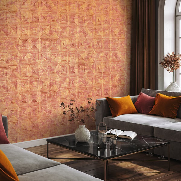 Galerie Wallpaper Product code: 65345_2 - Pepper Wallpaper Collection - Curcuma Colours -  