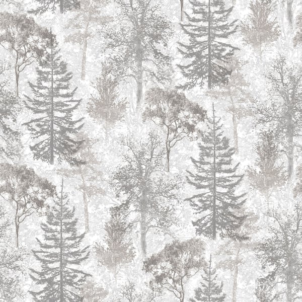 Galerie Wallpaper Product code: 7311 - Evergreen Wallpaper Collection - Grey Mica Colours -  