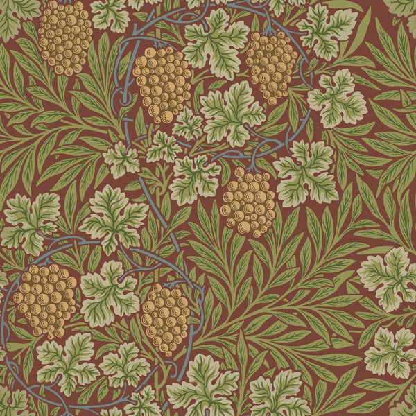 Galerie Wallpaper Product code: 82018 - Hidden Treasures Wallpaper Collection - Red green Colours -  