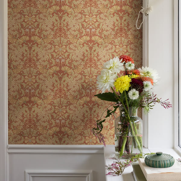 Galerie Wallpaper Product code: 83114_2 - Hjarterum Wallpaper Collection - Orange Colours -  