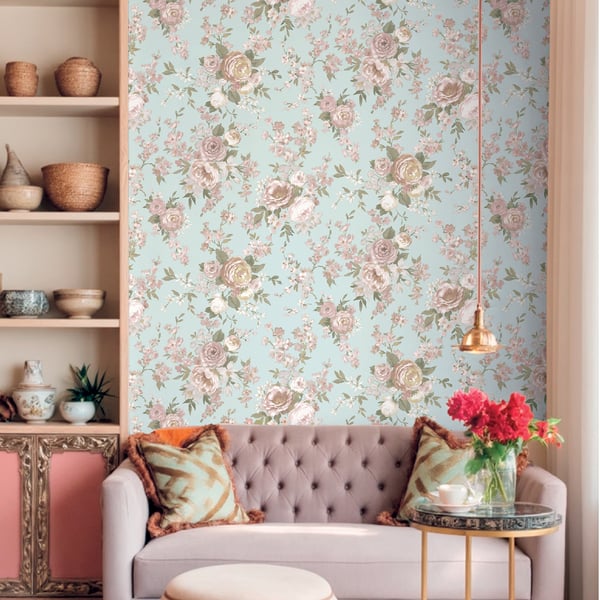 Galerie Wallpaper Product code: 8311_2 - Blooming Garden Wallpaper Collection - Light Green Colours -  