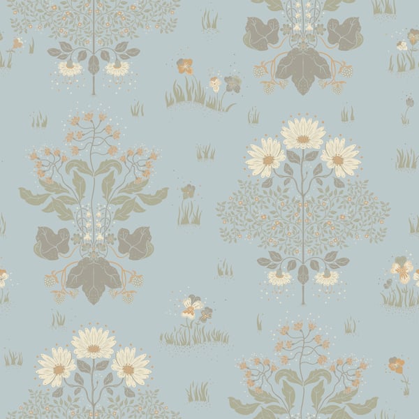 Galerie Wallpaper Product code: 83132 - Hjarterum Wallpaper Collection - Light blue Colours -  