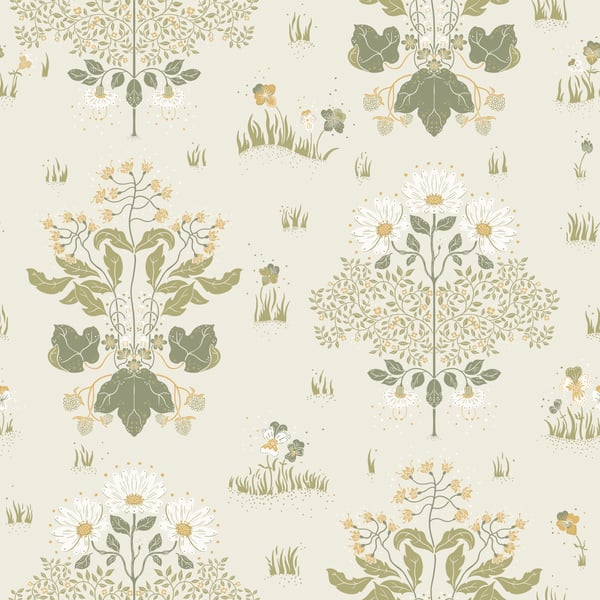 Galerie Wallpaper Product code: 83133 - Hjarterum Wallpaper Collection - White Colours -  