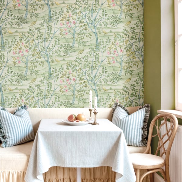 Galerie Wallpaper Product code: 8317_2 - Blooming Garden Wallpaper Collection - Light Green Colours -  