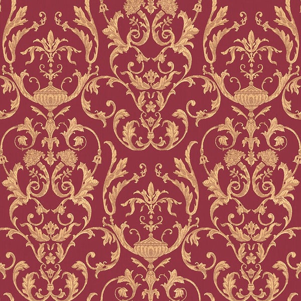 Galerie Wallpaper Product code: 95505 - Ornamenta 2 Wallpaper Collection - Red Gold Colours -  