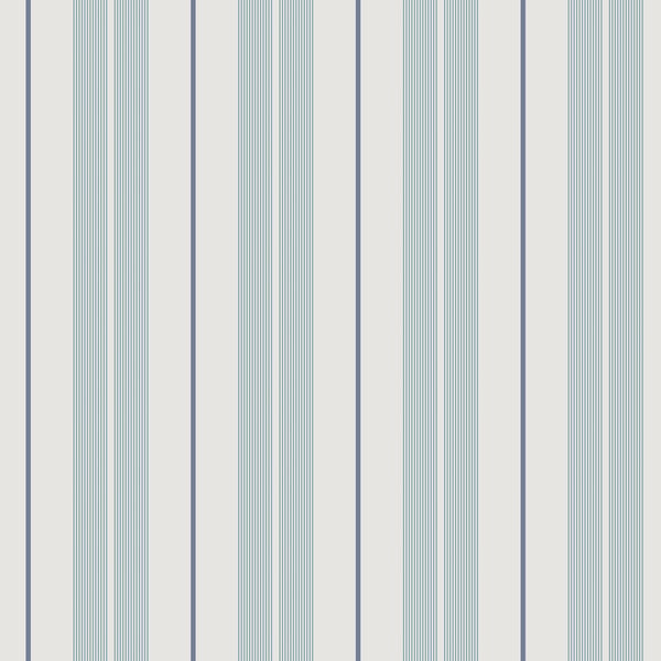 Galerie Wallpaper Product code: 9815-6 - Essential Stripes Wallpaper Collection - Blue Colours -  