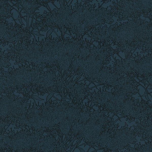 Galerie Wallpaper Product code: AC60016 - Absolutely Chic Wallpaper Collection - Blue Black Colours -  