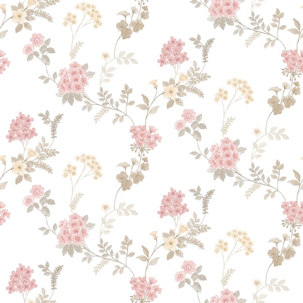 Galerie Wallpaper Product code: AF37732 - Abby Rose 4 Wallpaper Collection - Pink Khaki Grey Colours -  