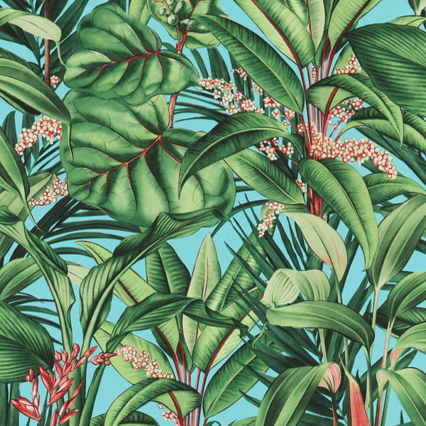 Galerie Wallpaper Product code: AM30004 - Amazonia Wallpaper Collection - Blue Green Colours -  