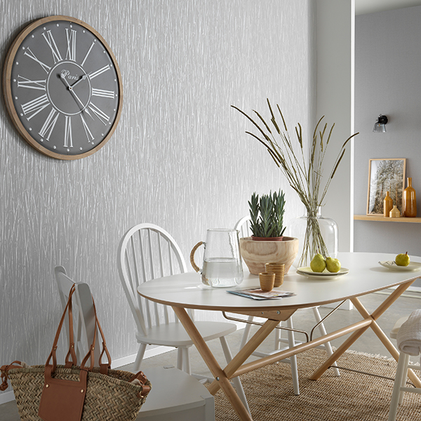 Galerie Wallpaper Product code: AM30009R - Amazonia Wallpaper Collection - Silver Grey Colours -  